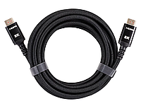 Кабель HDMI 19M/M,ver. 2.1 8KX60Hz (Econom) оплетка 5m iOpen ACG859B-5.0