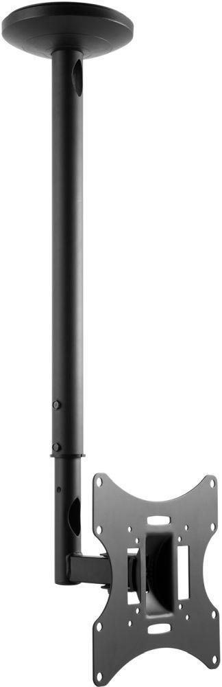 Кронштейн для телевизора Ultramounts UM890 черный 17"-43" макс.30кг потолочный поворотно-выдвижной и наклонный - фото 1 - id-p214265487