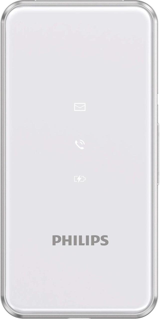 Мобильный телефон Philips E2601 Xenium серебристый раскладной 2.4" 240x320 Nucleus 0.3Mpix GSM900/1800 - фото 1 - id-p214270411