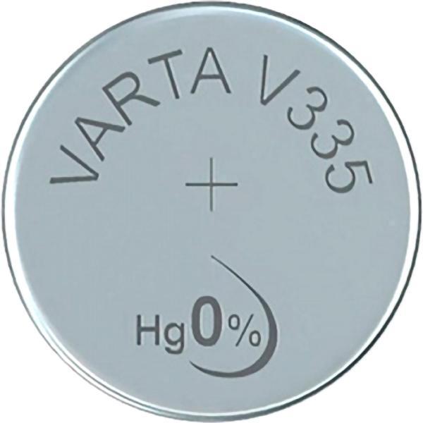 Батарейка Varta 335 (SR512SW) BL1 Silver Oxide 1.55V (1/10/100) (1 шт.) - фото 1 - id-p214265602