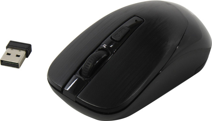 Манипулятор SVEN Wireless Optical Mouse RX-380W Black (RTL) USB 4btn+Roll - фото 1 - id-p214265623