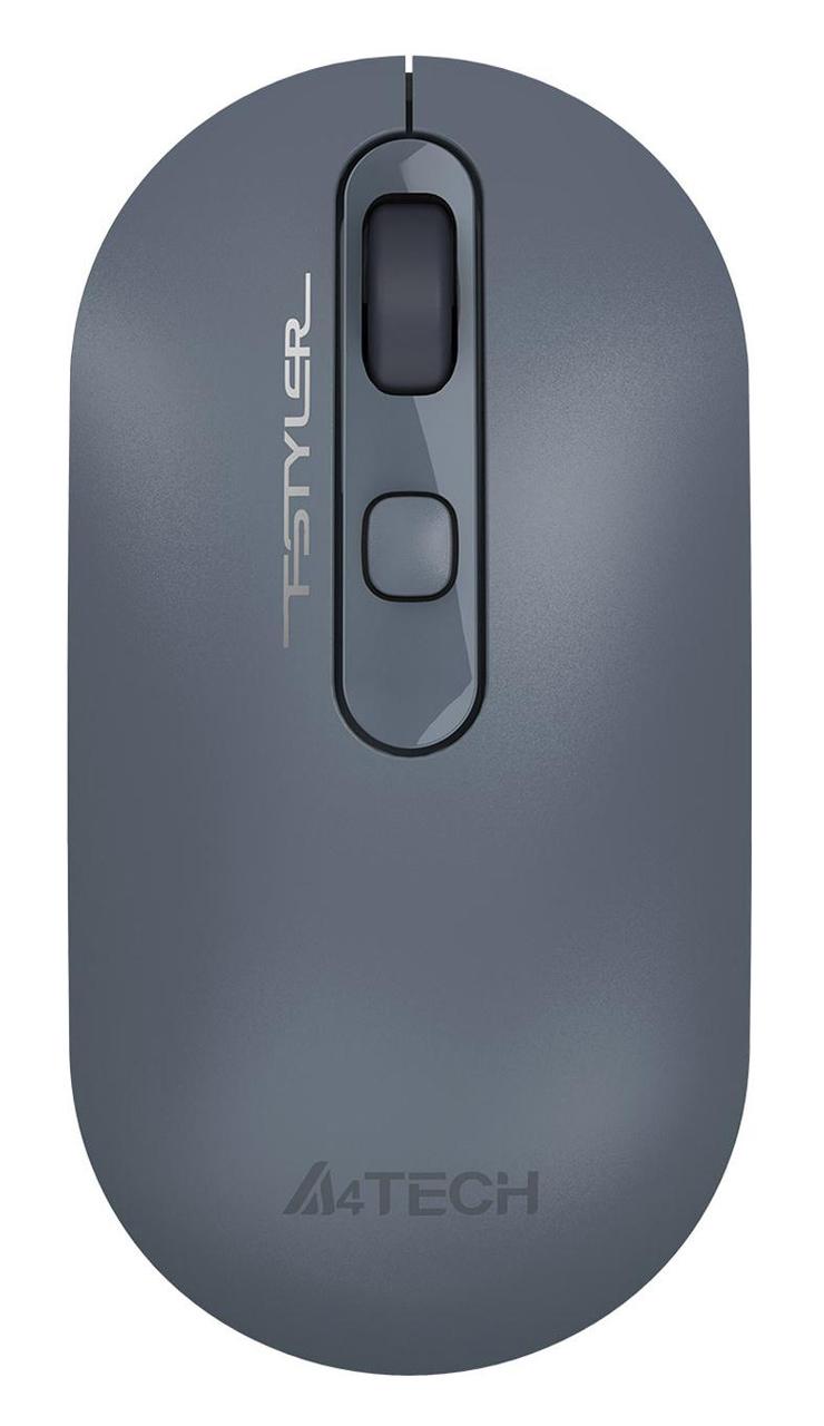 Манипулятор A4Tech FSTYLER Wireless Optical Mouse FG20 Ash Blue (RTL) USB 4btn+Roll - фото 1 - id-p214265624