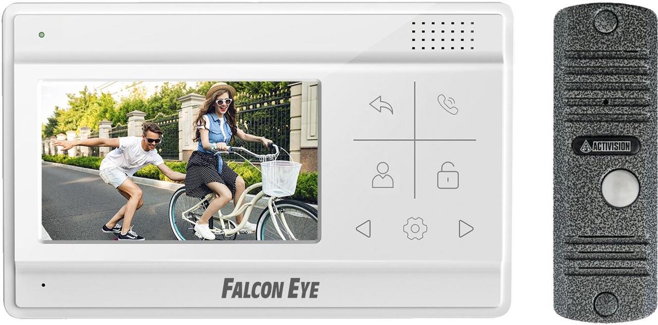 Комплект домофона Falcon Eye Vela + AVC-305 PAL серый - фото 1 - id-p214270519