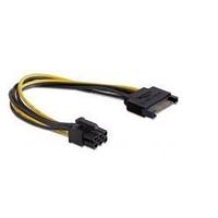 Cablexpert Разветвитель питания SATA- PCI-Express 6pin, для подключения в/к PCI-Е (6pin) к б/п ATX