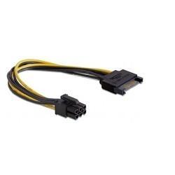 Cablexpert Разветвитель питания SATA- PCI-Express 6pin, для подключения в/к PCI-Е (6pin) к б/п ATX - фото 1 - id-p214275972