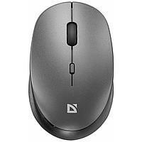 Манипулятор Defender Auris Wireless Optical Mouse MB-027 Grey (RTL) USB 4btn+Roll 52029