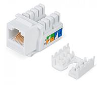 Модуль Hyperline WRLine WR-KJ-RJ45-C5E-90 информ. KeystoneRJ45 1 кат.5E UTP бел. (упак.:1шт)