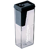 Точилка пластиковая Berlingo "Classic Pro" 1 отверстие, контейнер, ассорти, фото 2