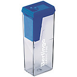 Точилка пластиковая Berlingo "Classic Pro" 1 отверстие, контейнер, ассорти, фото 4