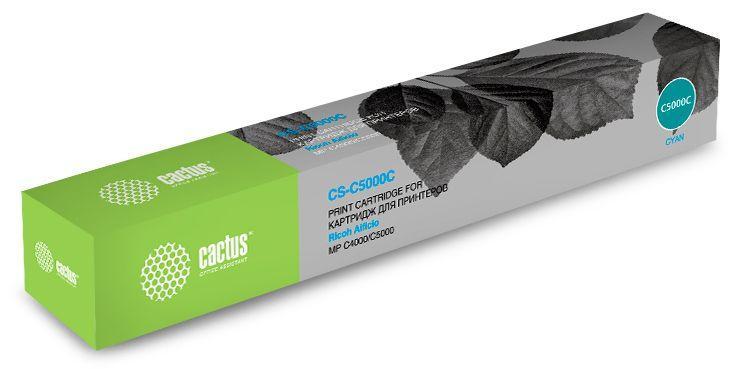 Картридж лазерный Cactus CS-C5000C 841163 голубой (18000стр.) для Ricoh Aficio MP C4000 /MP C5000 - фото 1 - id-p214270610