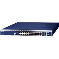 Коммутатор PLANET GS-6322-24P4X L3 24-Port 10/100/1000T 95W 802.3bt PoE + 2-Port 10GBASE-T + 2-Port 10G SFP+