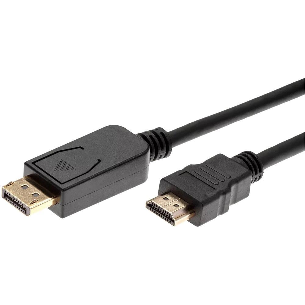 Кабель-переходник DisplayPort M- HDMI M 1.8m iOpen (Aopen/Qust) ACG494-1.8M VCOM - фото 1 - id-p214276196