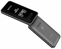 Мобильный телефон Philips E2602 Xenium темно-серый раскладной 2Sim 2.8" 240x320 Nucleus 0.3Mpix GSM900/1800 FM