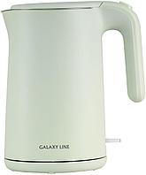 Чайник электрический Galaxy Line GL 0327 1.5л. 1800Вт мятный (корпус: нержавеющая сталь/пластик)