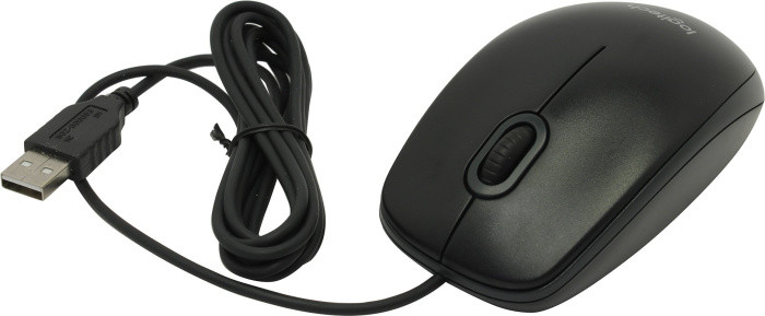 Манипулятор Logitech Optical Mouse B100 Black (OEM) USB 3btn+Roll 910-003357/910-006605 - фото 1 - id-p214263769