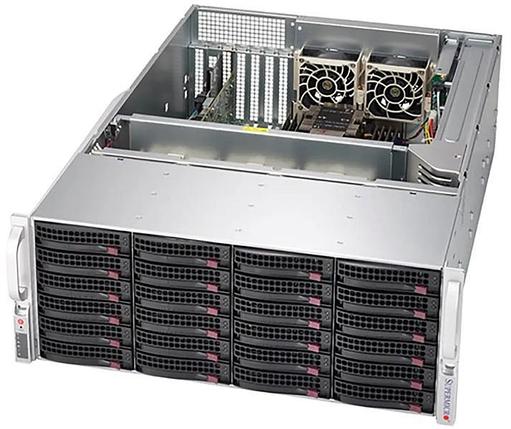 Серверная платформа Supermicro SuperStorage 4U Server 640P-E1CR24L noCPU(2)3rd Gen Xeon Scalable/TDP, фото 2