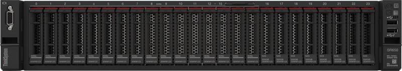Сервер Lenovo ThinkSystem SR650 Rack 2U,Xeon 6248 20C(2.5GHz/150W),1x16GB/2933/2R/RD,noHDD(upto 24 - фото 1 - id-p214267740