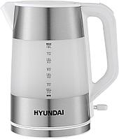 Чайник электрический Hyundai HYK-P4025 2л. 2200Вт белый (корпус: пластик)