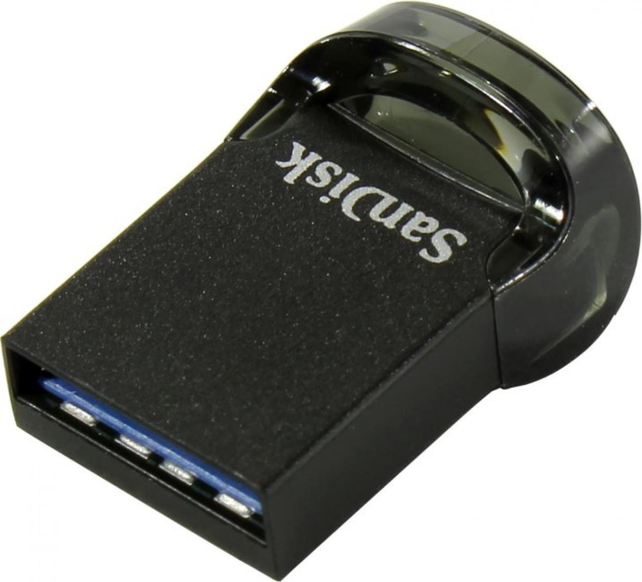 Флеш Диск Sandisk 512Gb ULTRA FIT SDCZ430-512G-G46 USB3.1 черный - фото 1 - id-p214275991
