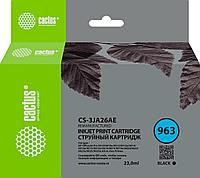Картридж струйный Cactus CS-3JA26AE 963 черный (23мл) для HP OfficeJet 9010/9012/9013/9014