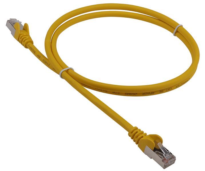 Патч-корд LANMASTER LSZH FTP кат.5e, 1.5 м, желтый - фото 1 - id-p214275635