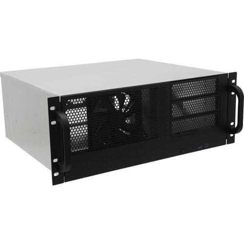 Procase RM438-B-0 Корпус 4U server case,3x5.25+8HDD,черный,без блока питания,глубина 380мм, MB ATX 12"x9.6" - фото 1 - id-p214276223