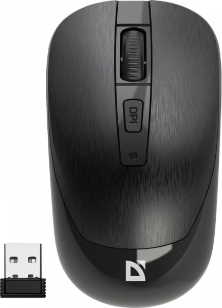 Манипулятор Defender Wave Wireless Optical Mouse MM-995 (RTL) USB 4btn+Roll 52995 - фото 1 - id-p214277188