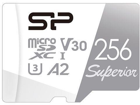 Карта памяти Silicon Power SP256GBSTXDA2V20 microSDXC Memory Card 256Gb UHS-I U3 V30 A2 - фото 1 - id-p214264917