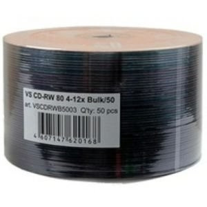 Диски VS CD-RW 80 4-12x Bulk/50 - фото 1 - id-p214275871