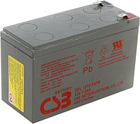 Аккумуляторная батарея CSB GPL-1272 (12V, 7,2Ah, срок службы до 10лет) клеммы F2