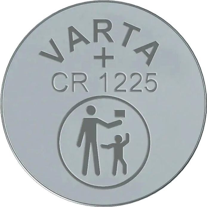 Батарейка Varta ELECTRONICS CR1225 BL1 Lithium 3V (6225) (1/10/100) VARTA 06225101401 - фото 1 - id-p214262044