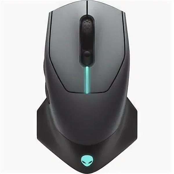 Мышь Dell Mouse AW610M Alienware; Gaming; Wired/Wireless; USB; Optical; 16000 dpi; 7 butt; Dark side of the - фото 1 - id-p214265943