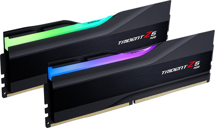 Оперативная память DDR5 32Gb KiTof2 PC-57600 7200MHz G.Skill Trident Z5 RGB (F5-7200J3445G16GX2-TZ5RK) - фото 1 - id-p214272801