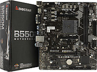 Материнская плата BIOSTAR B550MH 3.0 Ver. 6.1 Soc-AM4 (B550) 2xPCI-Ex16 2xPCI-E 1GbE LAN M.2 2xDDR4 4400MHz+