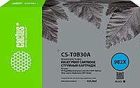 Картридж струйный Cactus CS-T0B30A 982X черный (423мл) для HP PageWide 765dn/780 Enterprise Color