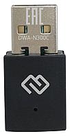 Сетевой адаптер WiFi Digma DWA-N300C N300 USB 2.0 (ант.внутр.) 1ант. (упак.:1шт)