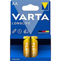 Батарейка Varta LONGLIFE LR6 AA BL2 Alkaline 1.5V (4106) (2/40/200)