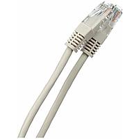 NEOMAX (NM13011-0025) Шнур коммут. UTP 0.25 м, cat.5е, 24AWG, серый,LSZH, многожильный