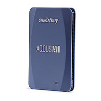 Внешний SSD 512GB - Smartbuy Aqous A1, 1.8", 560/500 MB/s, USB 3.1, синий