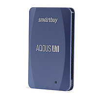 Внешний SSD 512GB - Smartbuy Aqous A1, 1.8", 560/500 MB/s, USB 3.1, синий