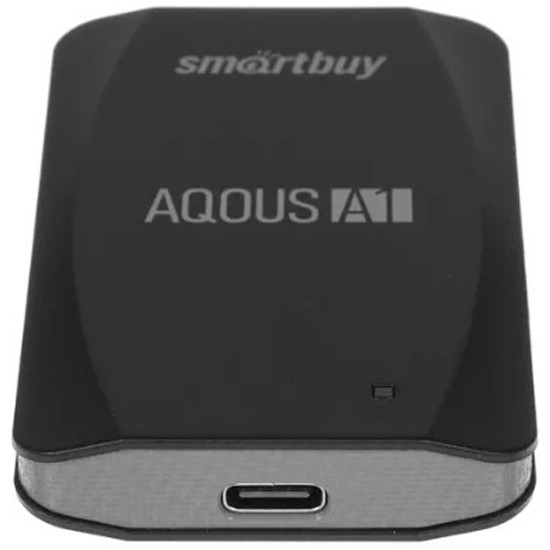 Внешний SSD 512GB - Smartbuy Aqous A1, 1.8", 560/500 MB/s, USB 3.1, чёрный - фото 4 - id-p214278538