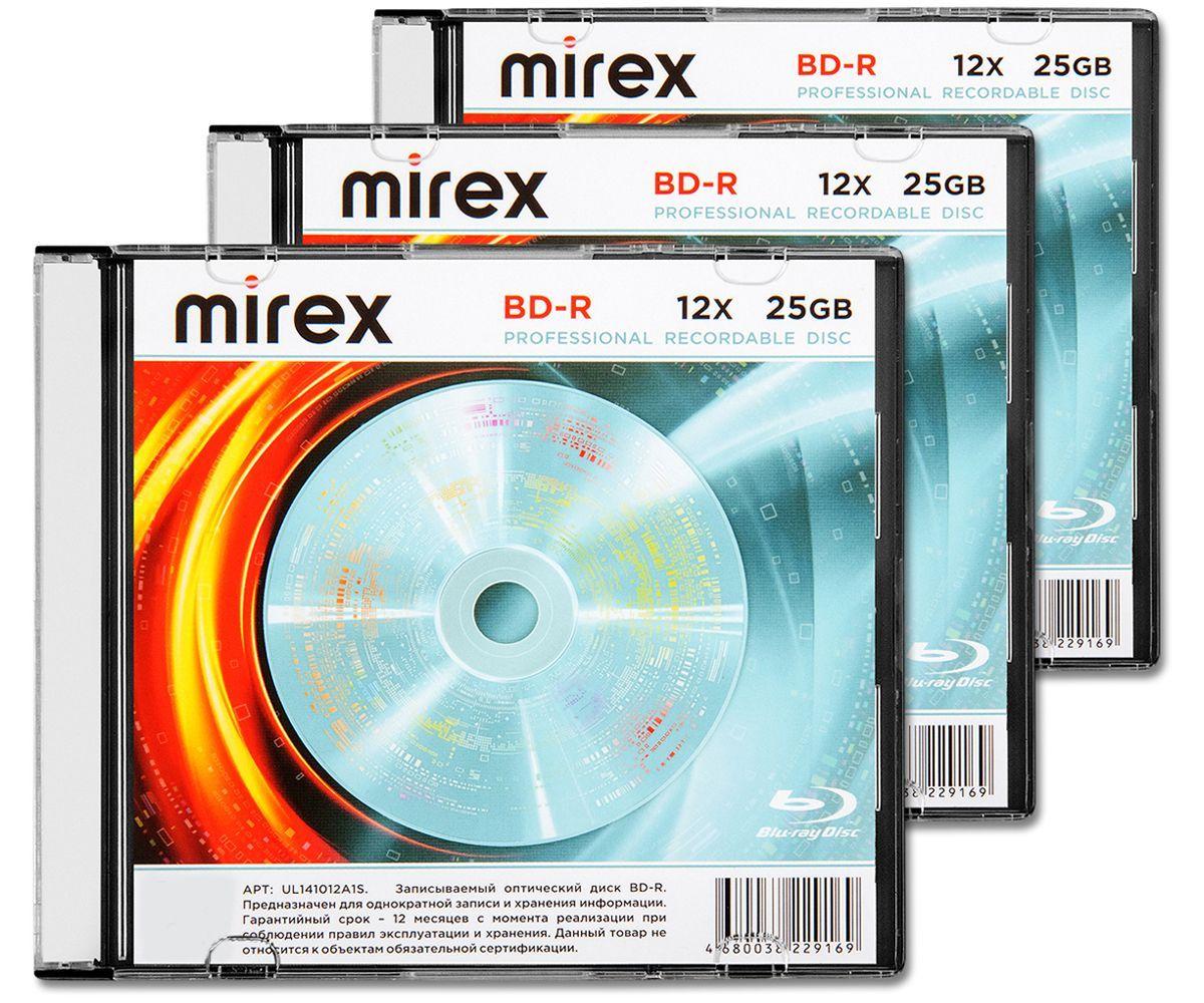 Диск BD-R - MIREX 25GB 12X Slim Сase (Blu-ray) - фото 2 - id-p214279251