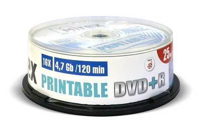 Диск DVD+R Disc Mirex 4.7Gb 16x уп.25 шт на шпинделе printable 203421 - фото 1 - id-p214263105