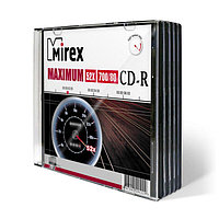 Диск CD-R Mirex 700 Mb 52х Maximum Slim Case (5) (5/200) 201243