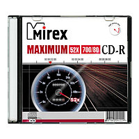 Диск CD-R Mirex 700 Mb 52х Maximum Slim Case (1) (1/200) 201229