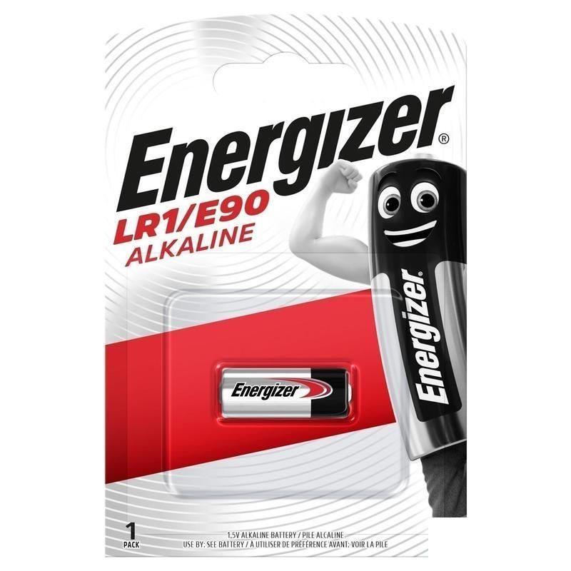 Батарейка Energizer LR1 N BL1 Alkaline 1.5V (1/10/80) - фото 1 - id-p214271998