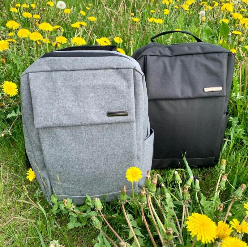 Городской рюкзак Кембридж с USB и отделением для ноутбука до 14.5". Черный - фото 4 - id-p196948626
