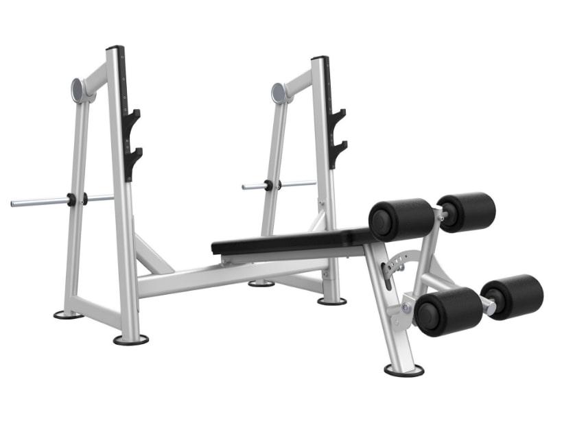 Скамья для жима штанги DHZ Fitness Olympic Decline Bench A-3041 - фото 1 - id-p214280155