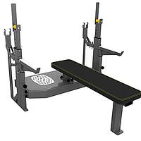 Скамья для жима штанги DHZ Fitness Olimpic Bench A-3146