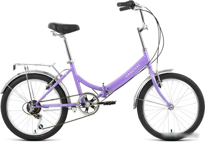 Велосипед Forward Arsenal 20 2.0 2022 (фиолетовый) - фото 1 - id-p210499467